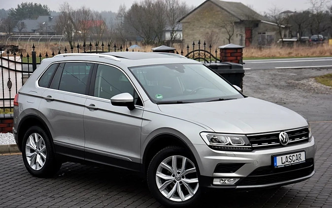 Volkswagen Tiguan cena 85900 przebieg: 182000, rok produkcji 2016 z Radymno małe 466